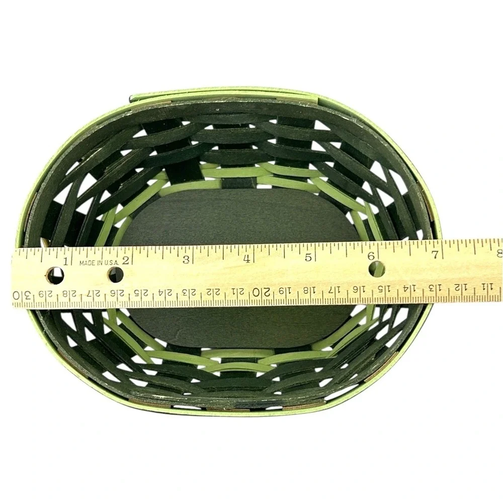 Longaberger 2011 FIELDS OF CLOVER Basket with Sealed Lid & Tags